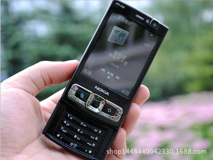 Refurbished Phone Nokia N95 8GB Storage Camera 5MP Unlocked Mobile Phone