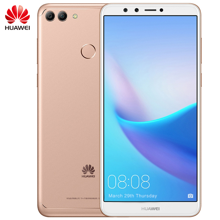 Refurbished HUAWEI Y9（2018）  5.93&apos;&apos; 4G+64G Android 8.0 Mobile Phone 4000mAh  4 Camera smartphone