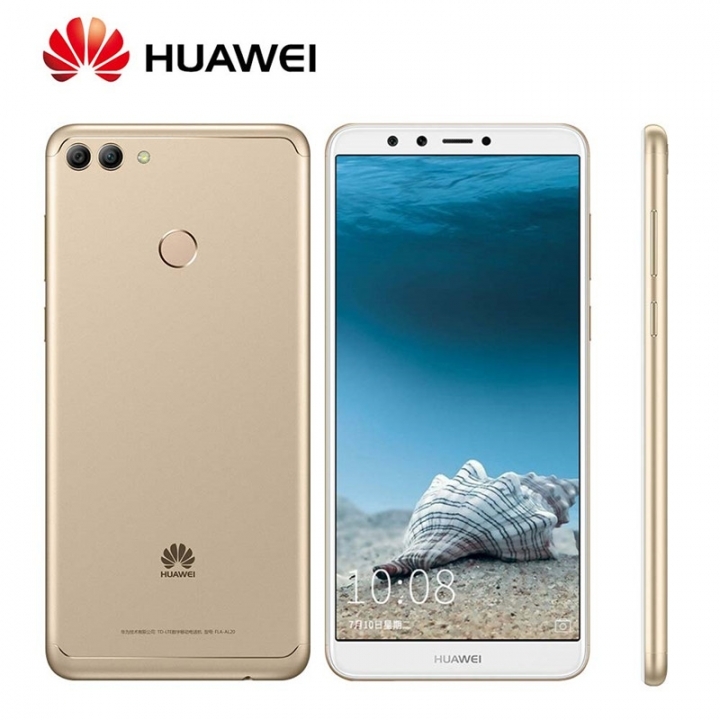 Refurbished HUAWEI Y9（2018） 5.93&apos;&apos; 4G+64G/128GB Android 8.0 Mobile Phone 4000mAh  4 Cameras