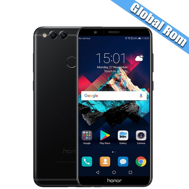 Refurbished Huawei Honor 7X 4G+32/64/128G 5.93&quot; Full Screen  Mobile Phone Dual Rear Cameras 3340mAh