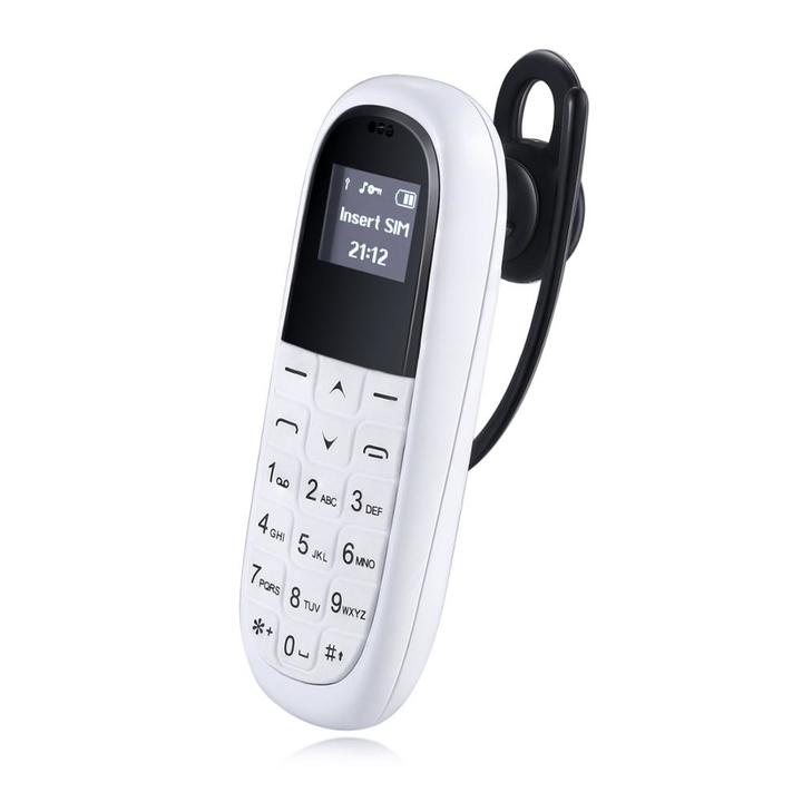 Super Mini mobile phone  KK1 0.66 inch tiny screen bluetooth Dialer ultra thin phone
