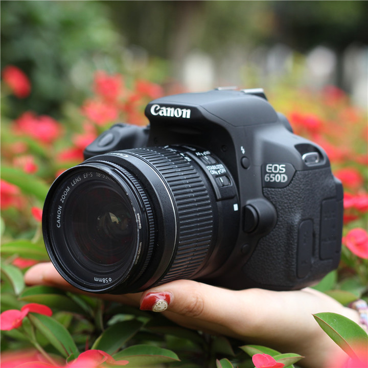 Refurbished 99% new Canon 600D DSLR Camera with 18-55mm Lens-Household