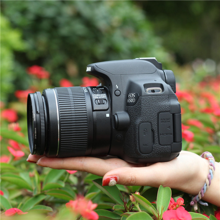 Refurbished 99% new Canon 600D DSLR Camera with 18-55mm Lens-Household