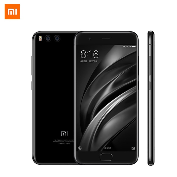 Refurbished Xiaomi Mi 6 5.15&quot; 6GB +128GB 1080p 4G smartphone dual camera 12.0MP 3350mAh Mi6