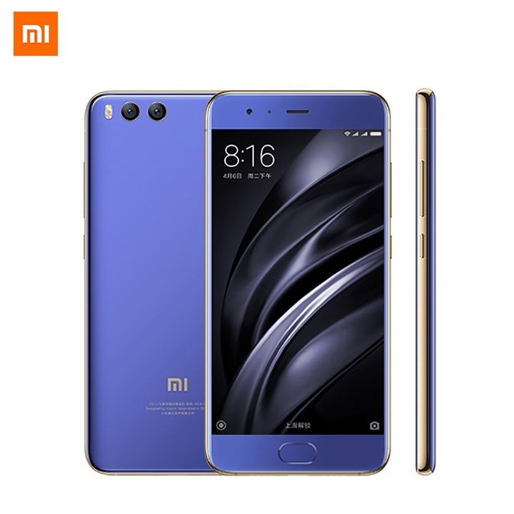 Refurbished Xiaomi Mi 6 5.15&quot; 6GB +128GB 1080p 4G smartphone dual camera 12.0MP 3350mAh Mi6
