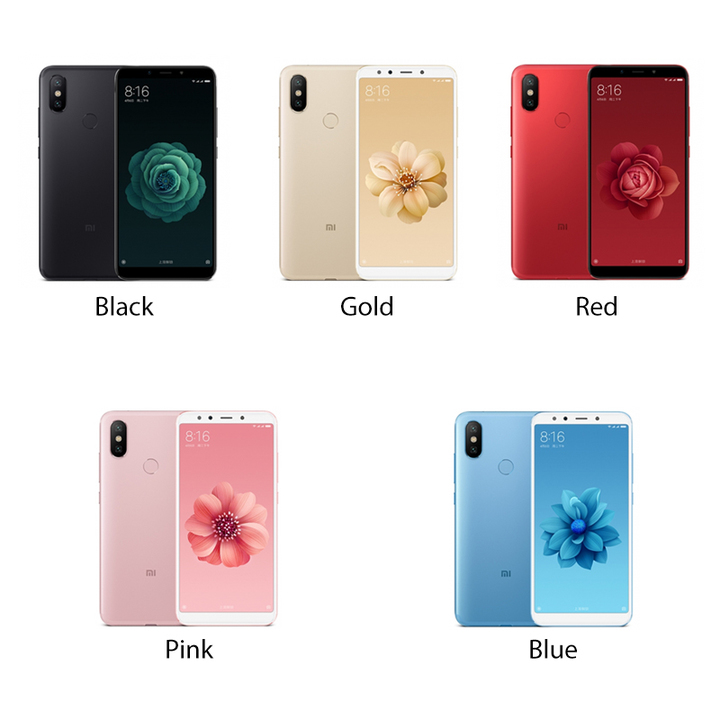 Refurbished Xiaomi Mi 6X Mi6X 6 +128GB  Smartphone   5.99&quot; 18:9 Full Screen 20MP  4G Dual SIM