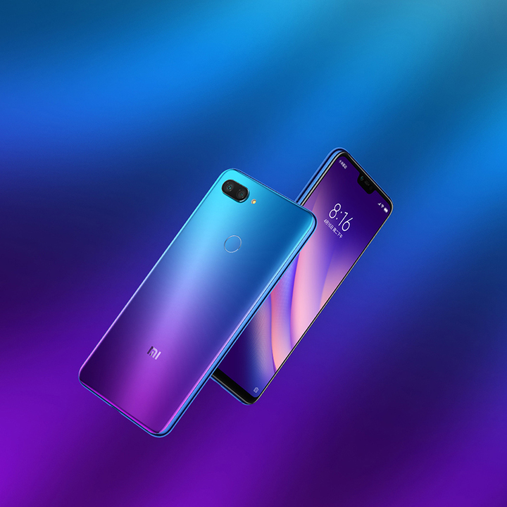 Refurbished Xiaomi Mi 8 Lite 6+64/128GB 6.26&quot; 19:9 Notch Full Screen  24MP Front Camera Mi8 Smartphone
