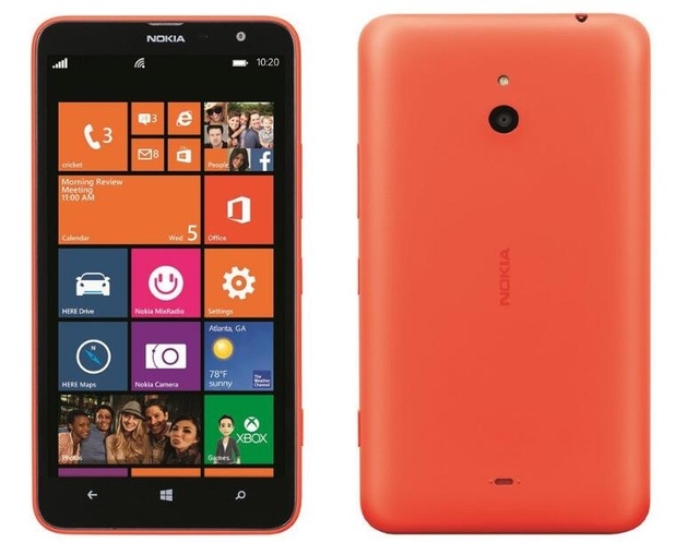 Refurbished smartphone Nokia Lumia 1320 Dual Core 1G RAM 8GB 5MP Camera 6.0 inches WIFI GPS 4G