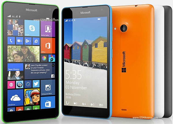 Refurbished Nokia Lumia 535 Windows Quad Core 5.0 Dual SIM Wifi 5MP camera smartphone