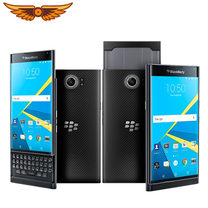 Refurbished Original BlackBerry Priv 5.4&apos; Cellphone Android OS 3GB RAM 32GB ROM 18MP  Cellphone