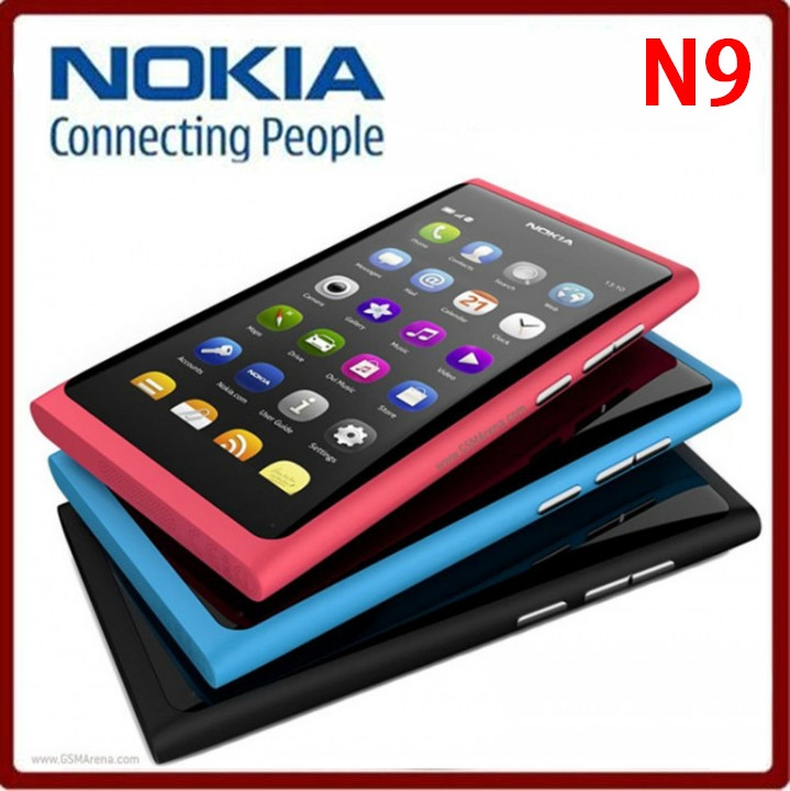 Refurbished Nokia N9 8MP Windows  OS 1GB RAM 16GB ROM Wi-Fi FM radio Touchscreen cell phone