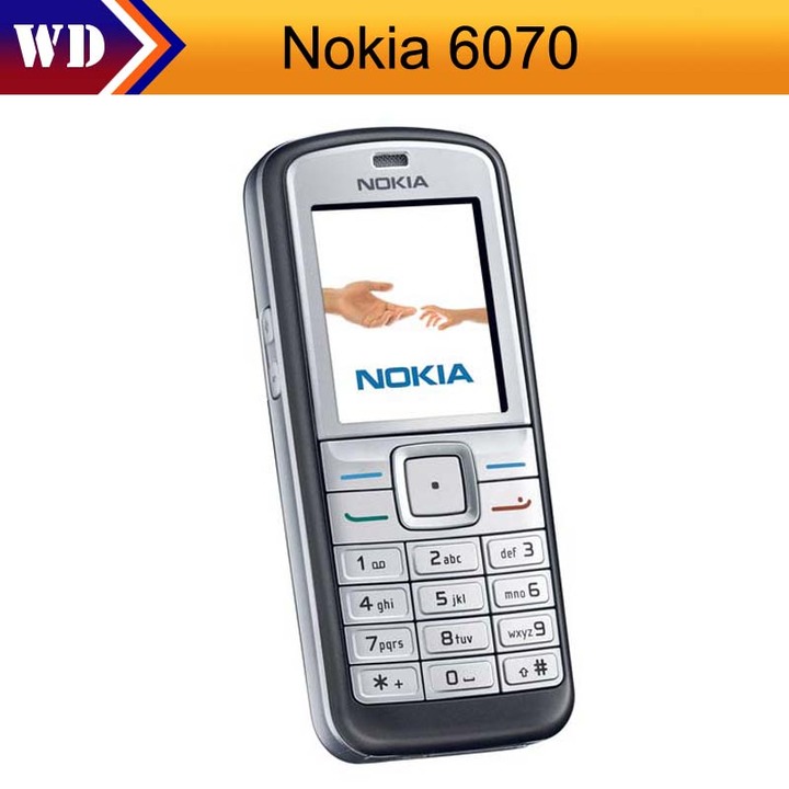 Refurbished phone Original Unlocked Nokia 6070 Mobile Phone 2G GSM Cellphone