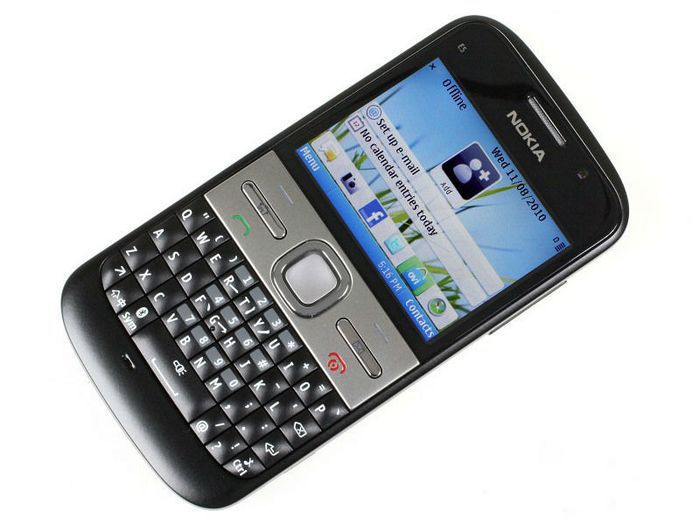 Refurbished phone Nokia E5-00 5MP Camera 3G network english languge cell phones