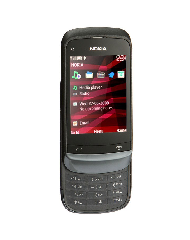 Refurbished phone Nokia C2-03 2.6`` 2MP Camera Dual SIM Mp3 Player Refurbished Mobile Phone