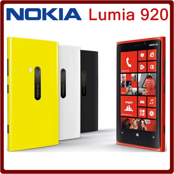 Refurbished Nokia lumia 920 smarphones 4.5 polegada tela dual core 32g ROM 1g ram one sim card