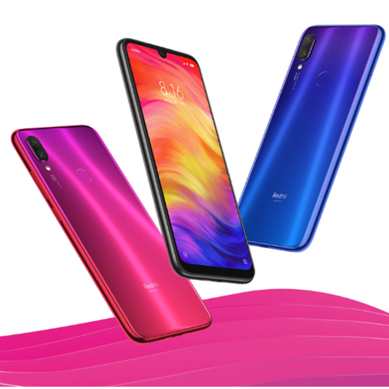 Refurbished Xiaomi Redmi Note 7 6.3&quot; 4GB/6GB +64GB Phone 48MP +13MP Dual Camera  19.5:9 Full Screen