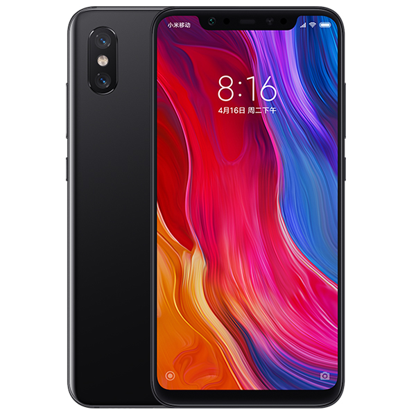 Refurbished Xiaomi Mi 8  6.21&quot; 6GB +64/128/256GB  12MP+20MP 4G SmartPhone Mi8 3400mAh  2248*1080 FHD+