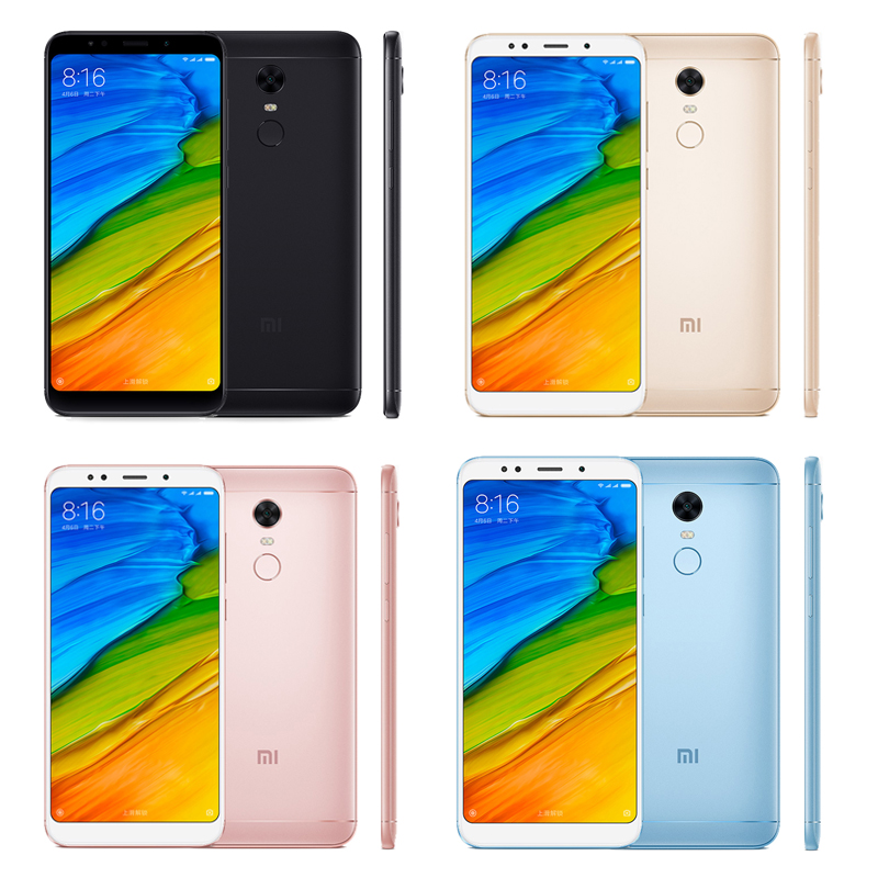Refurbished  Xiaomi Redmi 5 Plus 5.99&quot; 18:9 Snapdragon 625 Octa Core MIUI9 3GB 32GB 4G LTE Smartphone Touch ID