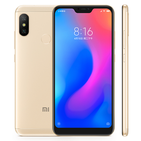 Refurbished  Xiaomi Redmi note 6 Pro 6.26 inch 4G+64G  20MP+12MP Dual Camera  4G smartphone