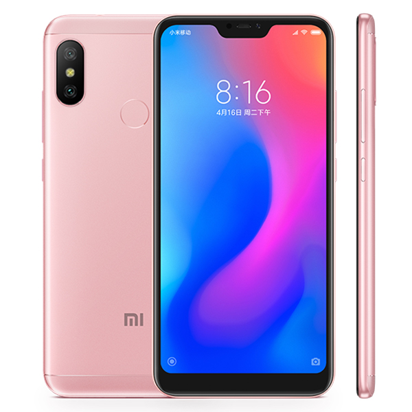 Refurbished  Xiaomi Redmi note 6 Pro 6.26 inch 4G+64G  20MP+12MP Dual Camera  4G smartphone