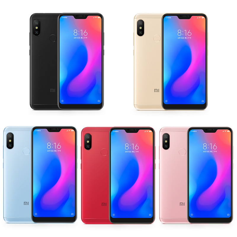 Refurbished  Xiaomi Redmi note 6 Pro 6.26 inch 4G+64G  20MP+12MP Dual Camera  4G smartphone