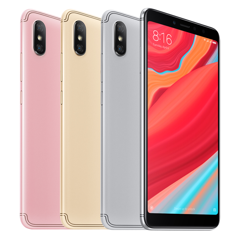 Refurbished Xiaomi Redmi S2 3GB 32GB/4GB 64GB Smartphone Android 8.1 5.99&quot; 12MP+5MP Dual Camera