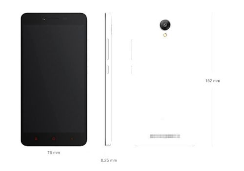 Refurbished XiaoMi RedMi Note 2 5.5Inch 13MP+5MP 2G+16G/2G+32G 3060mah 4G SmartPhone