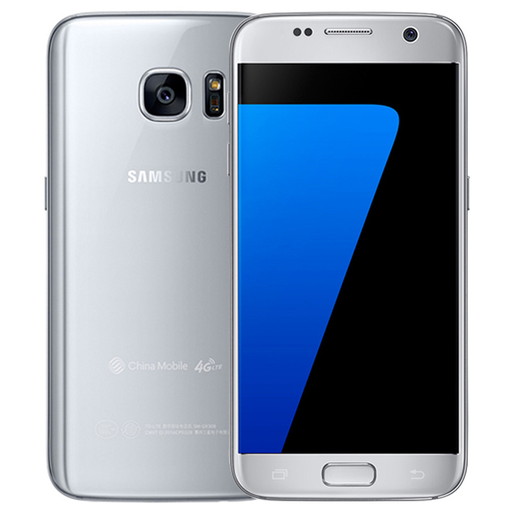 Refurbished Samsung Galaxy S7 Edge Smartphone 5.5&apos;&apos; 4GB+64GB double SIM 12MP 4G Smart phone