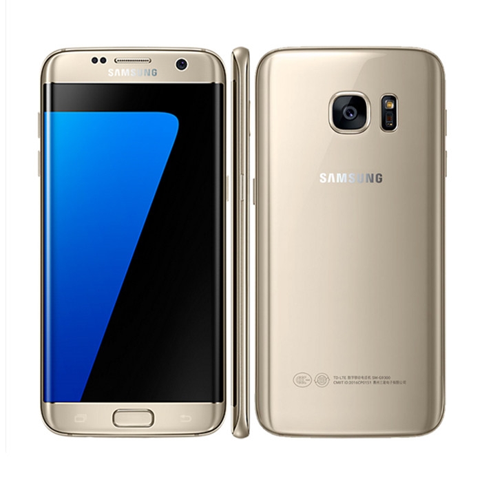 Refurbished Samsung Galaxy S7 Edge dual SIM 4G LTE  12.0 MP 4GB RAM 32GB ROM 4G Smart phone