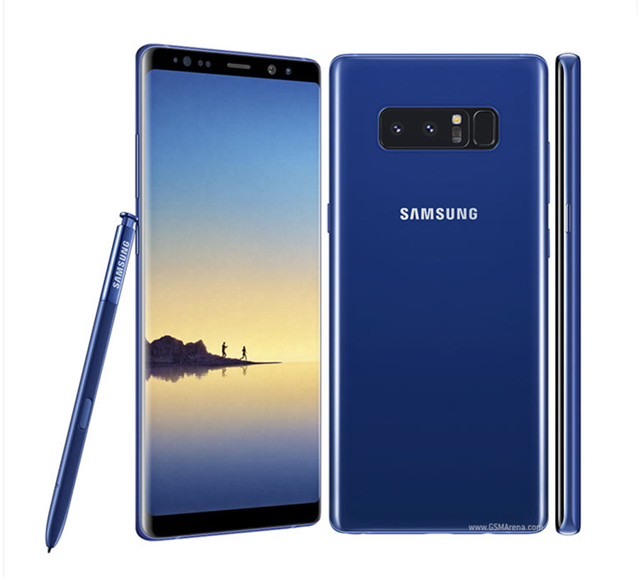 Refurbished Samsung Galaxy Note 8 6GB+64GB 6.3inch screen 24mp+8mp wireless charging smartphone