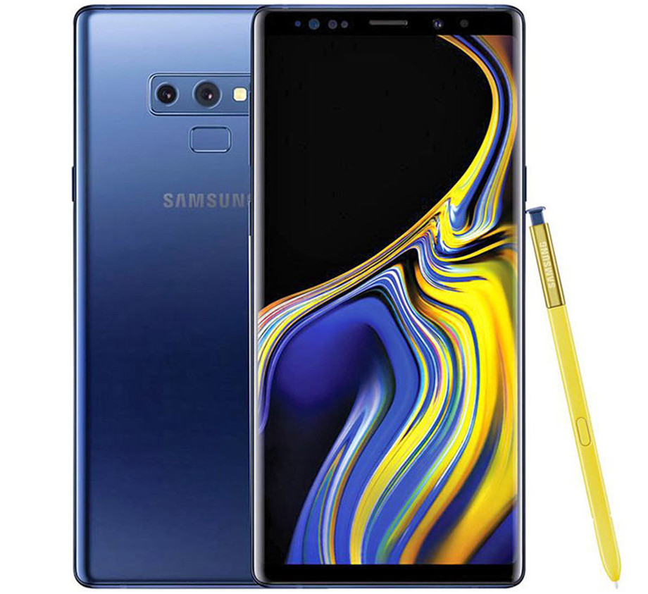 Refurbished phone Samsung Galaxy Note9 Single SIM 6G+128G ROM 6.4&quot; Dual 12MP NFC Note 9 smartphone