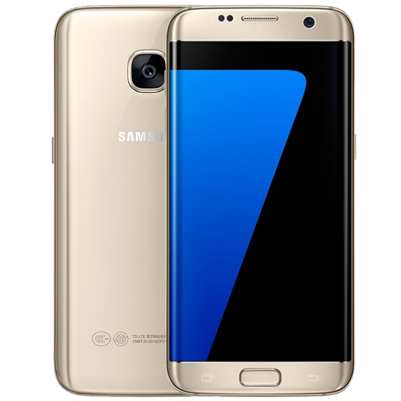 Refurbished Samsung Galaxy S7 Edge Smartphone 5.5inch 4GB+32GB/64GB/128GB dual SIM 12MP 4G Smart phone