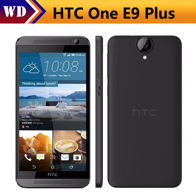 Refurbished HTC One E9+ E9 Plus E9pw 4G LTE Mobile Phone 5.5inch 3GB RAM 32GB ROM 20MP SmartPhone