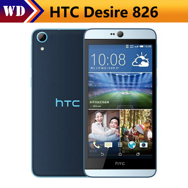Refurbished HTC Desire 826 5.5 Inch Core 2GB RAM+16GB ROM 13MP 1080P GPS WIFI Dual SIM 4G Phone
