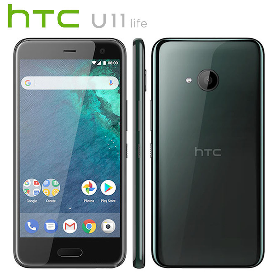 Refurbished HTC U11 life IP67   5.2“ 3G +32G Cell Phone Android fingerprint