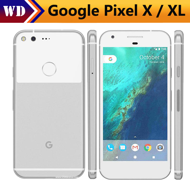 Refurbished Google Pixel 5.0&apos;&apos;/Pixel XL 5.5&apos;&apos; inch 4G Android cellphone 4GB RAM 32GB/128G ROM