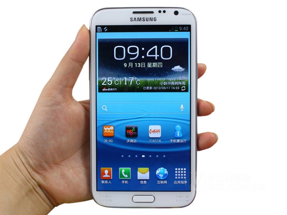 Refurbished Samsung Galaxy Note 2  5.5 inch Smartphones 2GB RAM 16GB ROM 3G NFC Mobile Phones