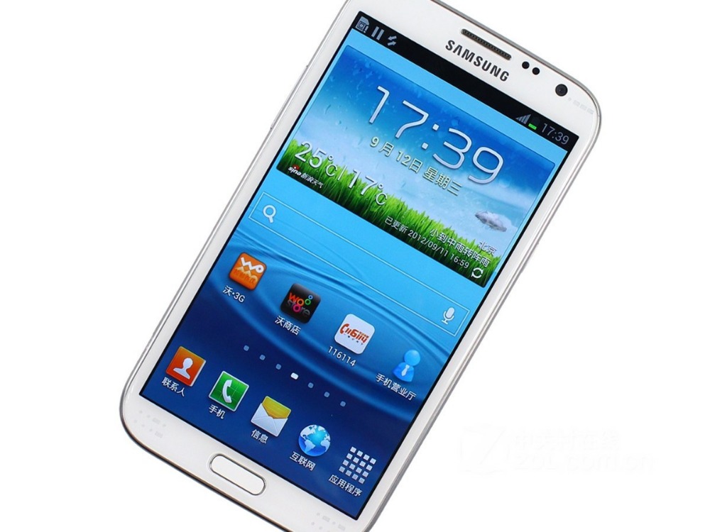 Refurbished Samsung Galaxy Note 2  5.5 inch Smartphones 2GB RAM 16GB ROM 3G NFC Mobile Phones