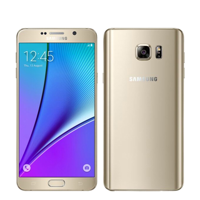 Refurbished Samsung Galaxy Note 5 4G LTE Mobile Phone Core 5.7&apos;&apos; 16.0MP 4GB RAM 32GB ROM Smartphone