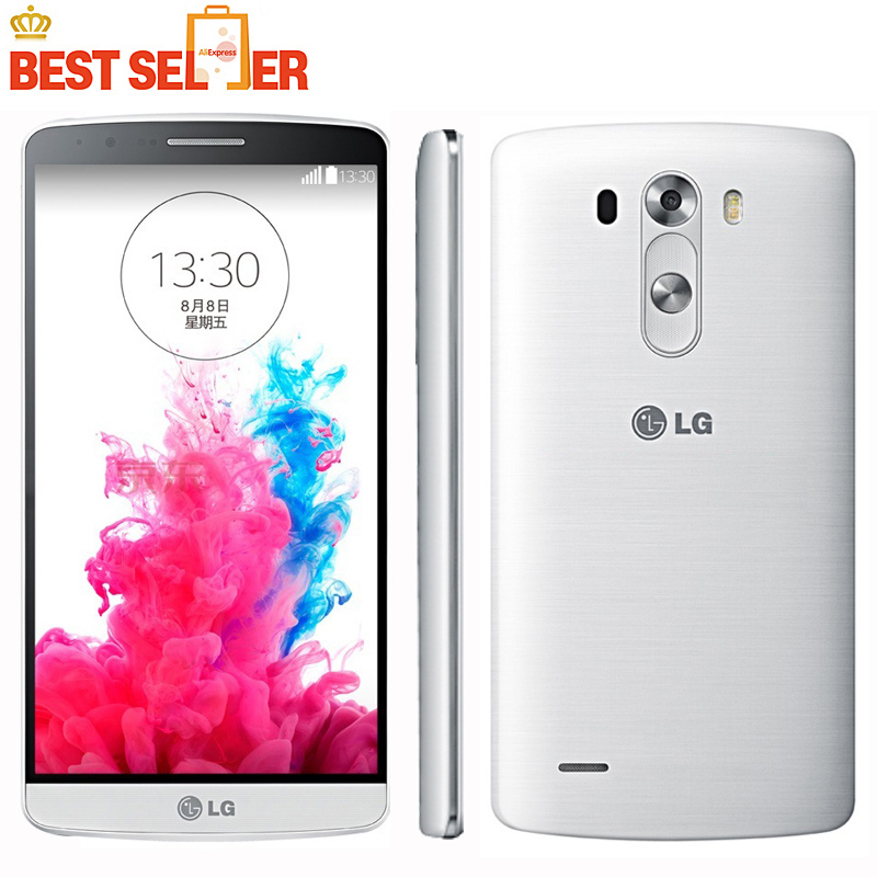 Refurbished LG G3 4G Smartphones Android Quad-core 5.5 inch 13MP Camera WIFI GPS Mobile Phones