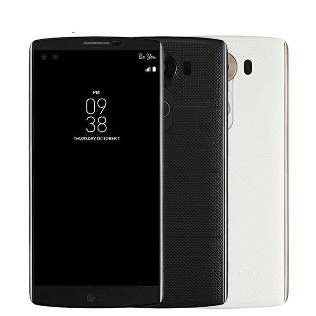 Refurbished LG V10 64G  Cellphone 5.7” 16MP 4GB RAM 64GB ROM Mobile LTE Unlocked phone Fingerprint