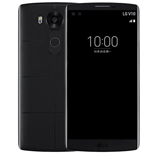 Refurbished LG V10 64G  Cellphone 5.7” 16MP 4GB RAM 64GB ROM Mobile LTE Unlocked phone Fingerprint