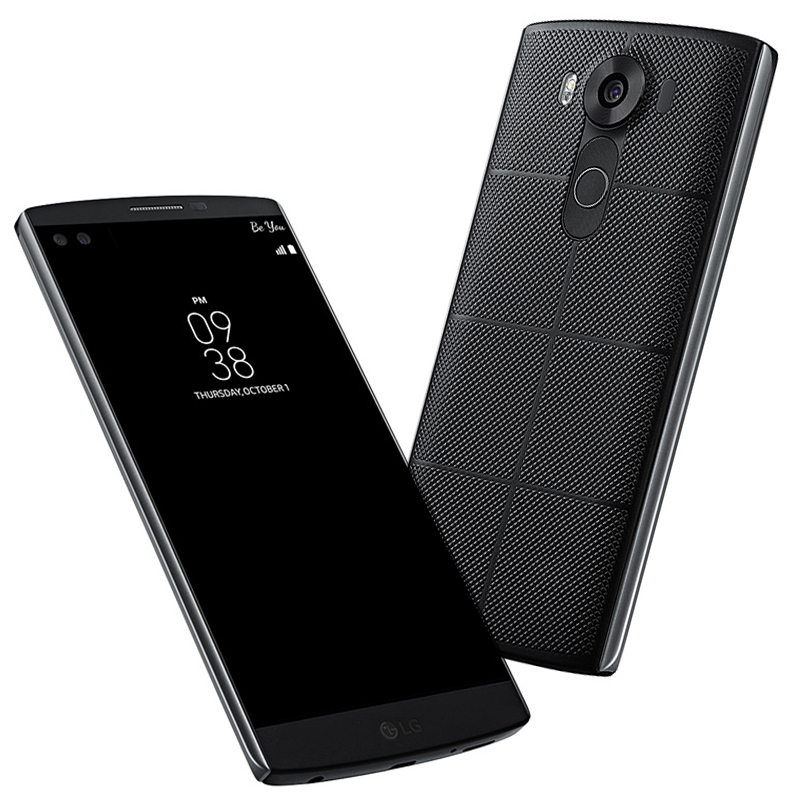Refurbished LG V10 64G  Cellphone 5.7” 16MP 4GB RAM 64GB ROM Mobile LTE Unlocked phone Fingerprint