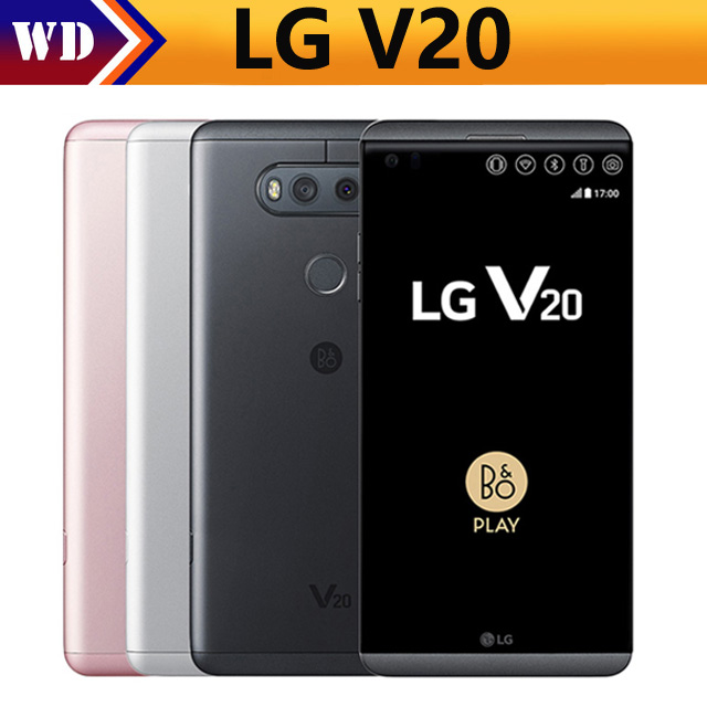 Refurbished LG V20 5.7&quot; 4G LTE Mobile Phones Qualcomm Snapdragon 820 Android RAM 4GB ROM 64GB 16MP
