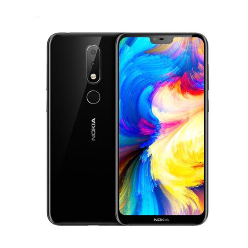 Refurbished Nokia X6/6.1plus 6+64g Smartphone 5.8inch 3060mAh 16MP+16MP Camera Fingerprint ID