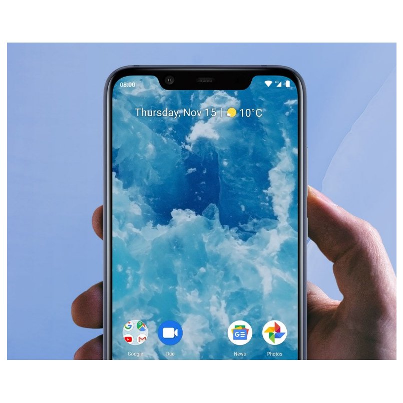 Refurbished NOKIA X7 6+64g Smartphone 6.18 inch android 8.1 3500mAh 13MP+20MP Camera Mobile phone