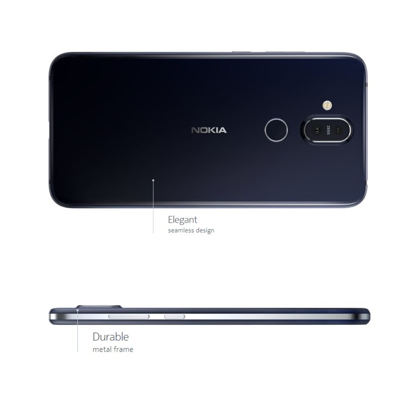 Refurbished NOKIA X7 6+64g Smartphone 6.18 inch android 8.1 3500mAh 13MP+20MP Camera Mobile phone