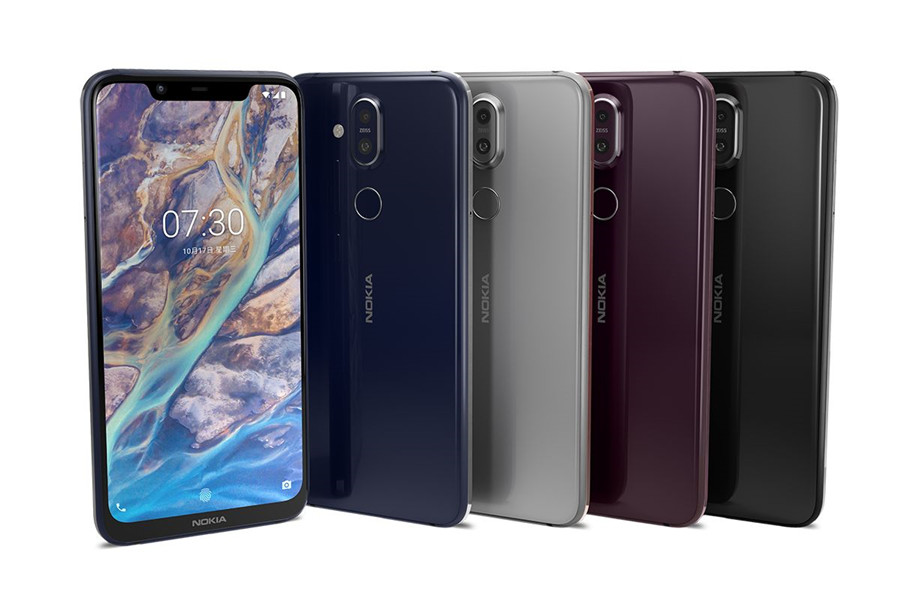 Refurbished  NOKIA X7 4+64GB/6+64/128GB Smartphone 6.18&quot;  3500mAh 13MP+20MP Camera Mobile phone