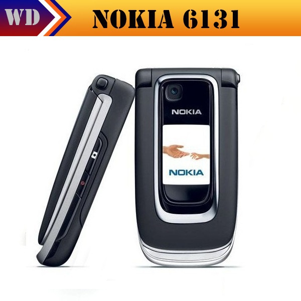 Refurbished  phone Original Mobile phone Nokia 6131 Cheap GSM Camera FM Bluetooth Good Quality Phone