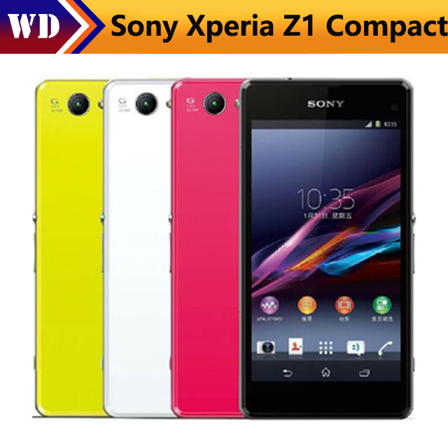 Refurbished Sony Xperia Z1 Compact Z1 mini D5503 3G/4G 4.3&quot; 20.7MP WIFI GPS  2GB +16GB  Mobile phone